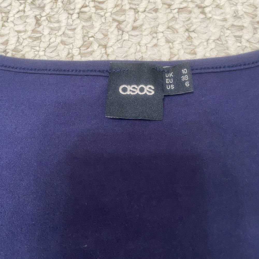 ASOS Women's Size US 6 UK 10 Long Sleeve Round Neck Maxi Dress - Picture 3 of 4